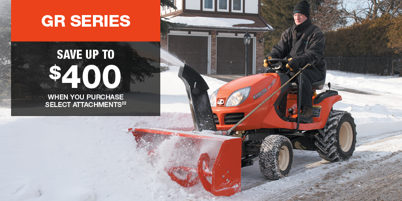 Kubota Canada Promotions | Stewart's Equipment | Erin Ontario